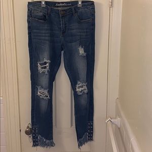 Fashion Ripped Jeans